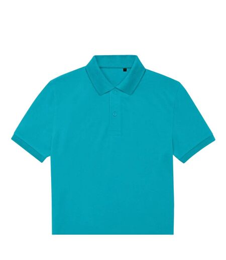 Mens My Eco Polo Shirt Pop Turquoise B&C