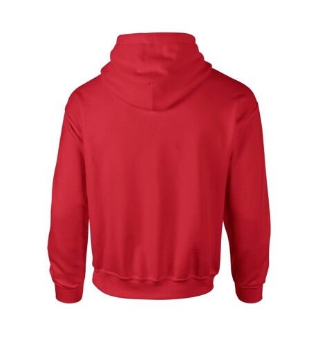 Sweat À Capuche Adulte Rouge Gildan