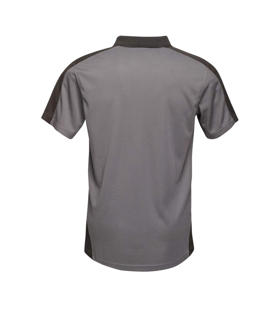 Polo Contrast Homme Gris Noir Regatta-3