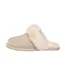 Womens/ladies Suede Slippers Sand EverAu-3