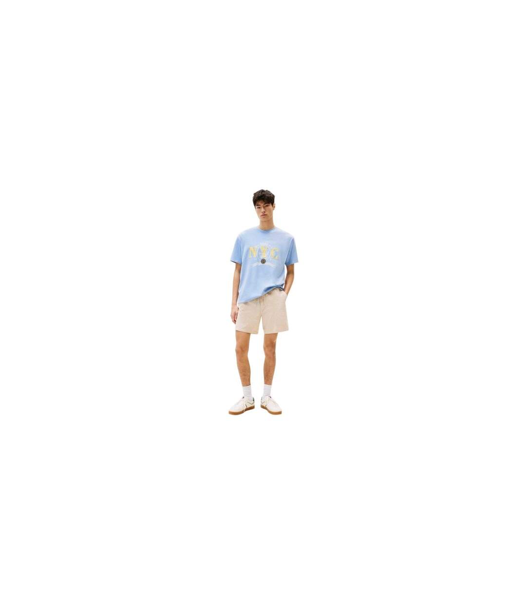 Short Décontracté Motif/style À Rayures Homme Marron Clair Tommy Jeans-1