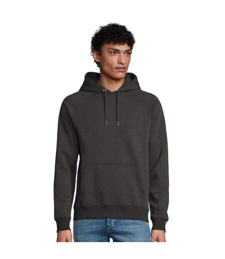 Sweat À Capuche Stellar Adulte Anthracite Chiné SOLS