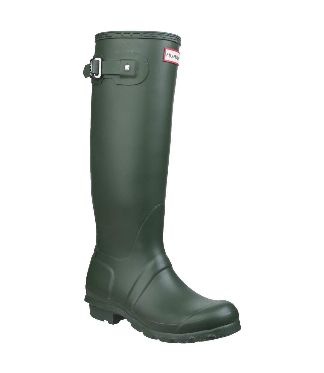 Bottes de pluie original femme vert foncé Hunter-1