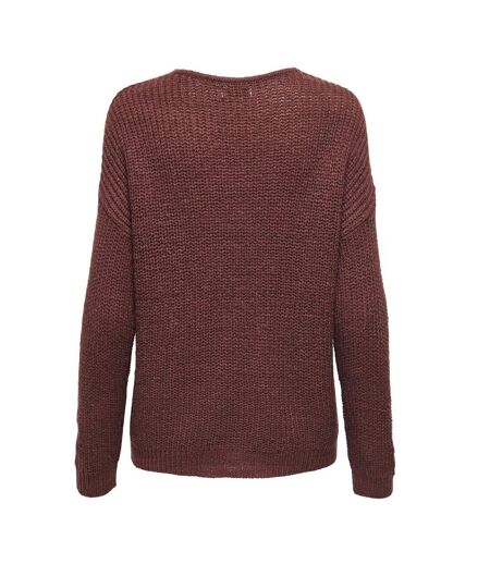 Pull marron foncé femme jdy new megan