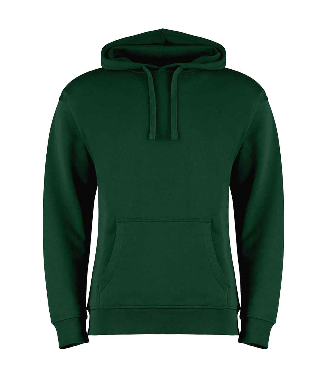 Sweat À Capuche Adulte Vert Bouteille Kustom Kit-1