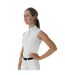 HyFASHION Womens/Ladies Sophia Sleeveless Show Shirt (White) - UTBZ3311