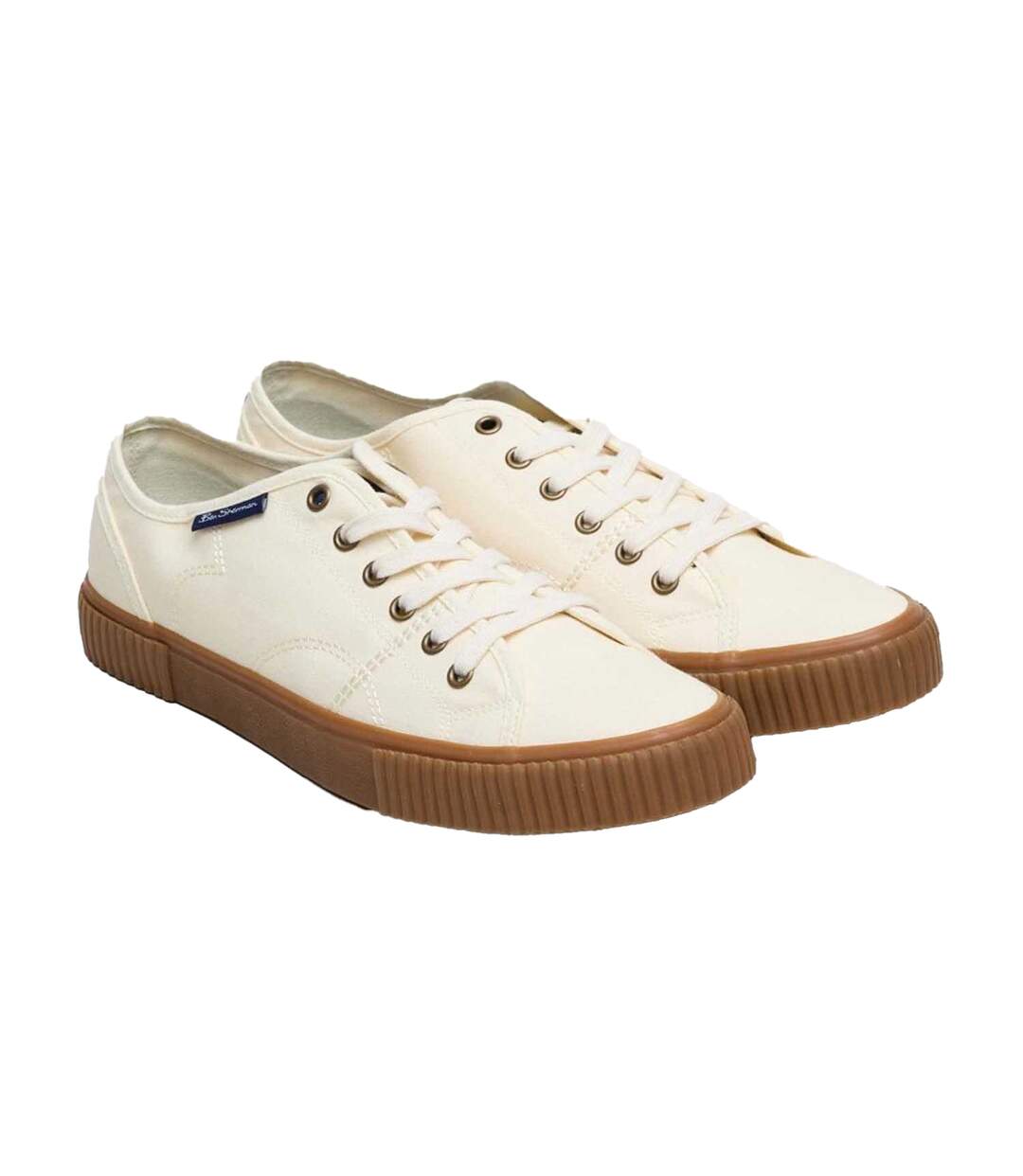 Baskets Canvey Homme Blanc Cassé Ben Sherman-3