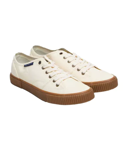 Baskets Canvey Homme Blanc Cassé Ben Sherman