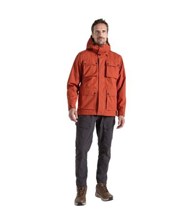 Veste Imperméable Hartley Homme Sable Rouge Craghoppers