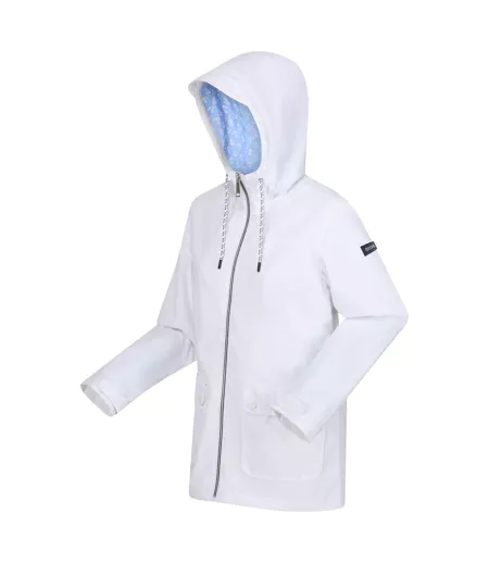 Veste Imperméable Bayletta Femme Blanc Regatta