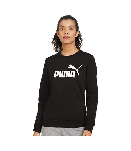 Puma Womens/Ladies ESS Logo Sweatshirt (Puma Black)