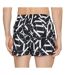 Short de bain noir/blanc homme calvin klein jeans drawstring km0km00968 - l-2
