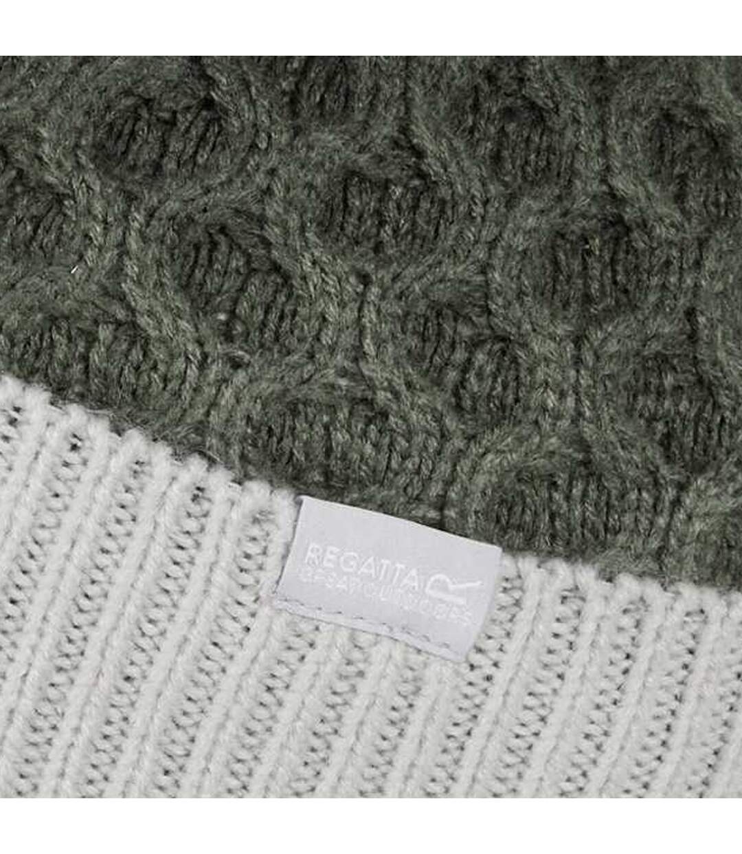 Bonnet Motif/style Ombré Frosty Femme Kaki Foncé Blanc Lunaire Regatta-3