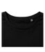 Mens pure organic short-sleeved t-shirt black Russell