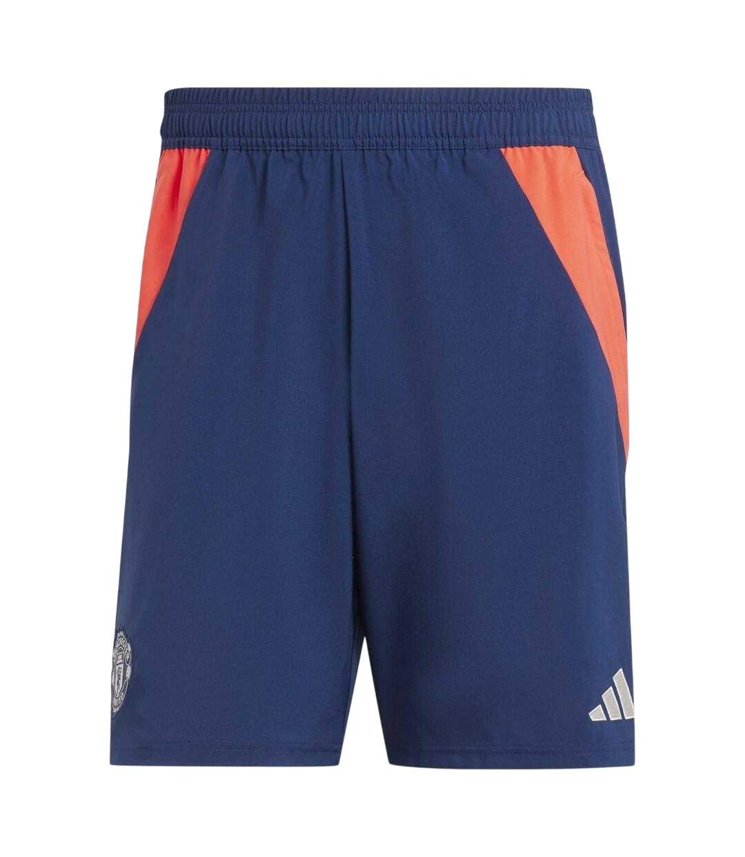Short Motif/style Manchester United Fc Tiro Homme Bleu Indigo Rouge Adidas-2
