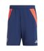 Short Motif/style Manchester United Fc Tiro Homme Bleu Indigo Rouge Adidas-2