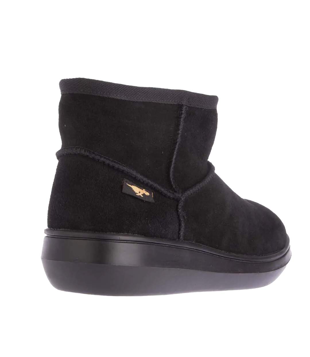Womens/ladies sugar rush suede ankle boots black Rocket Dog-2