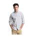 Mens Classic Stripe Detail Oxford Button-down Shirt Persian Blue Gant-2