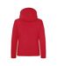 Womens/ladies Padded Soft Shell Jacket Red Clique-2
