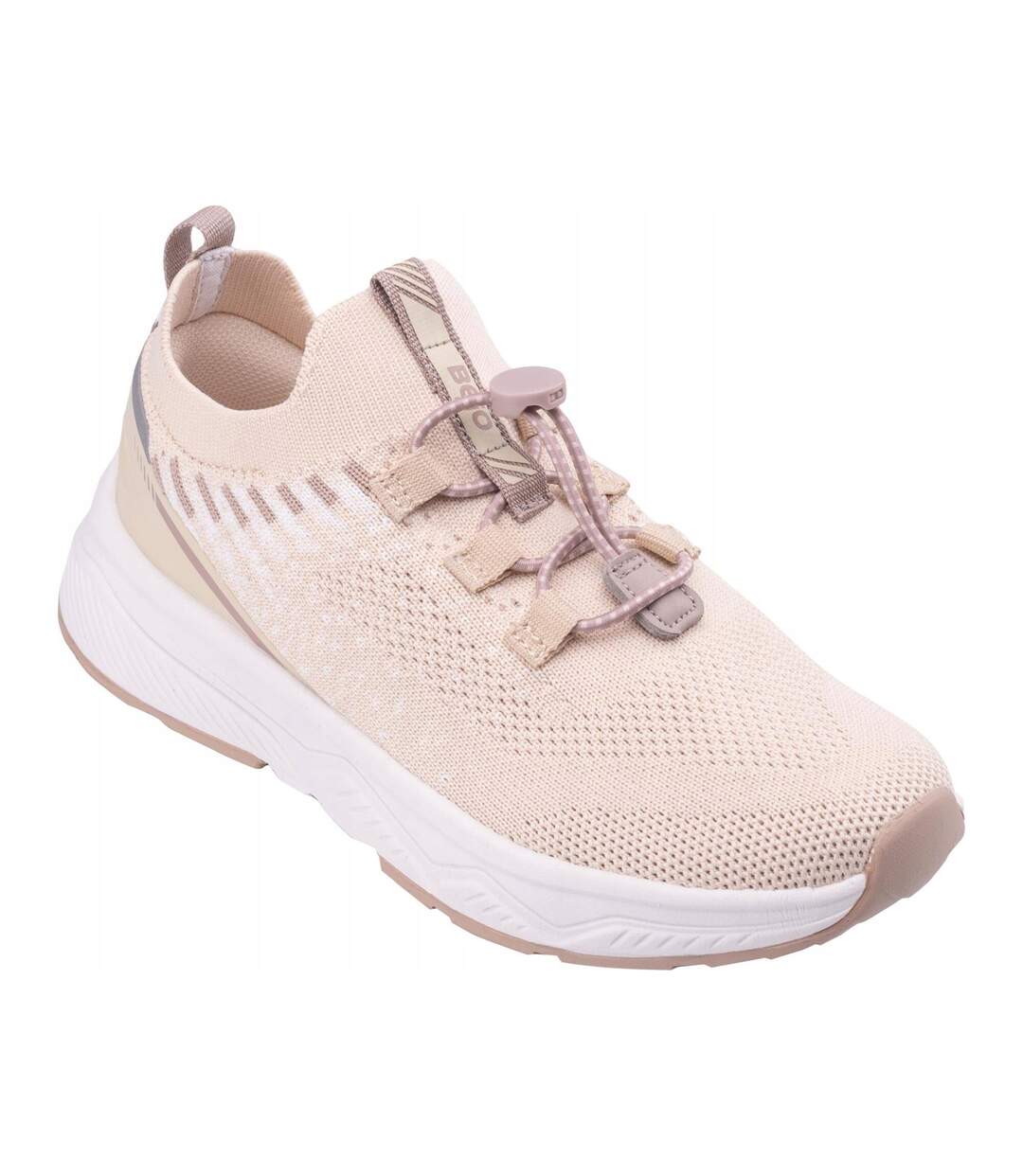 Baskets Raley Enfant Beige Rose Bejo-1