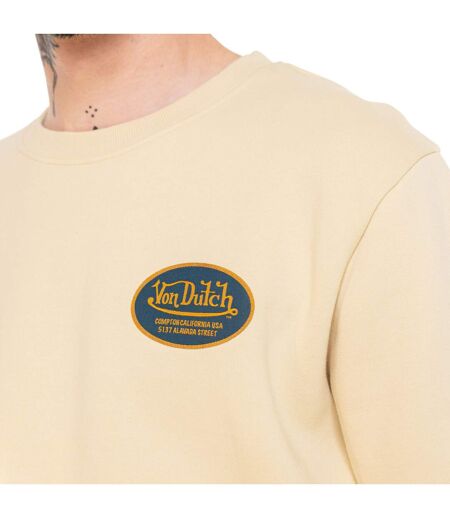 Sweat col rond en molleton avec écusson Lewis Vondutch
