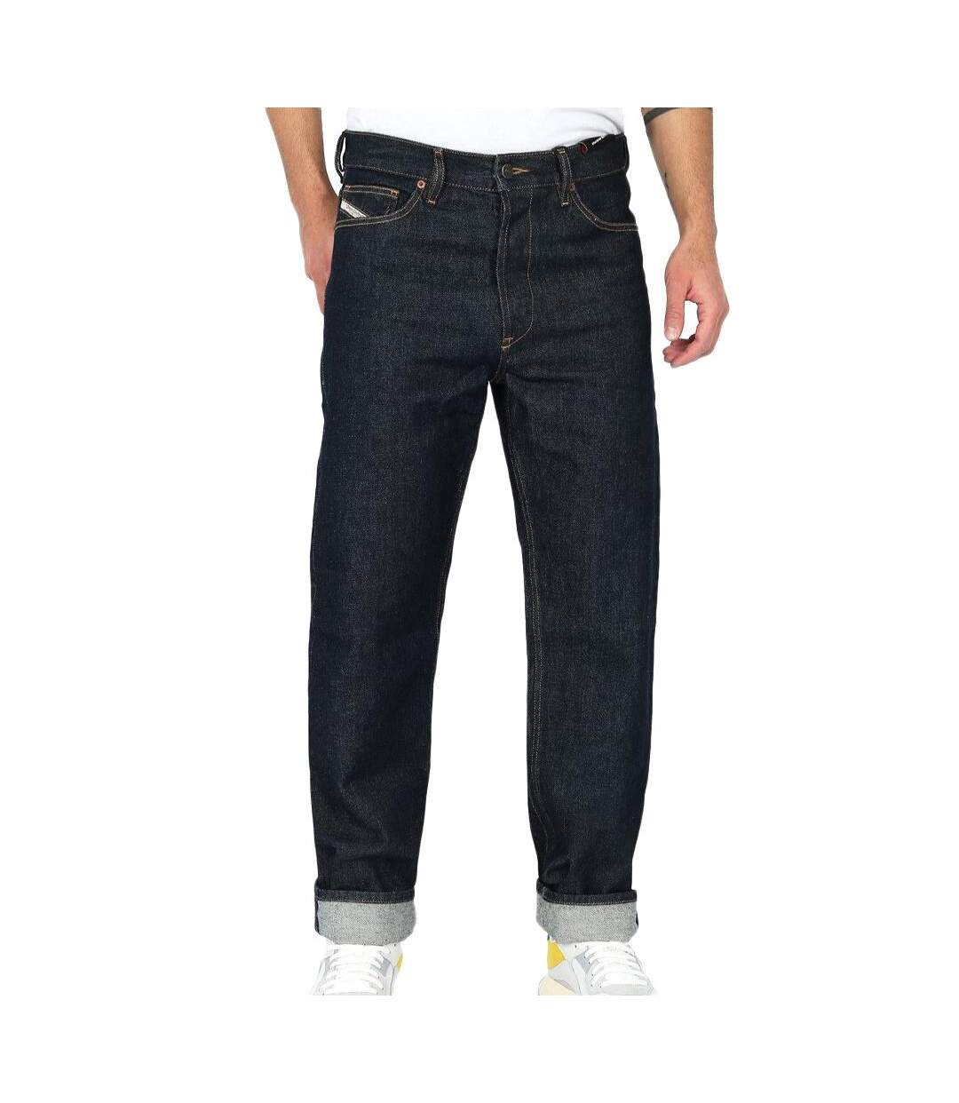 Jean Regular Bleu Brut Homme Diesel D-viker - W30-L32-1