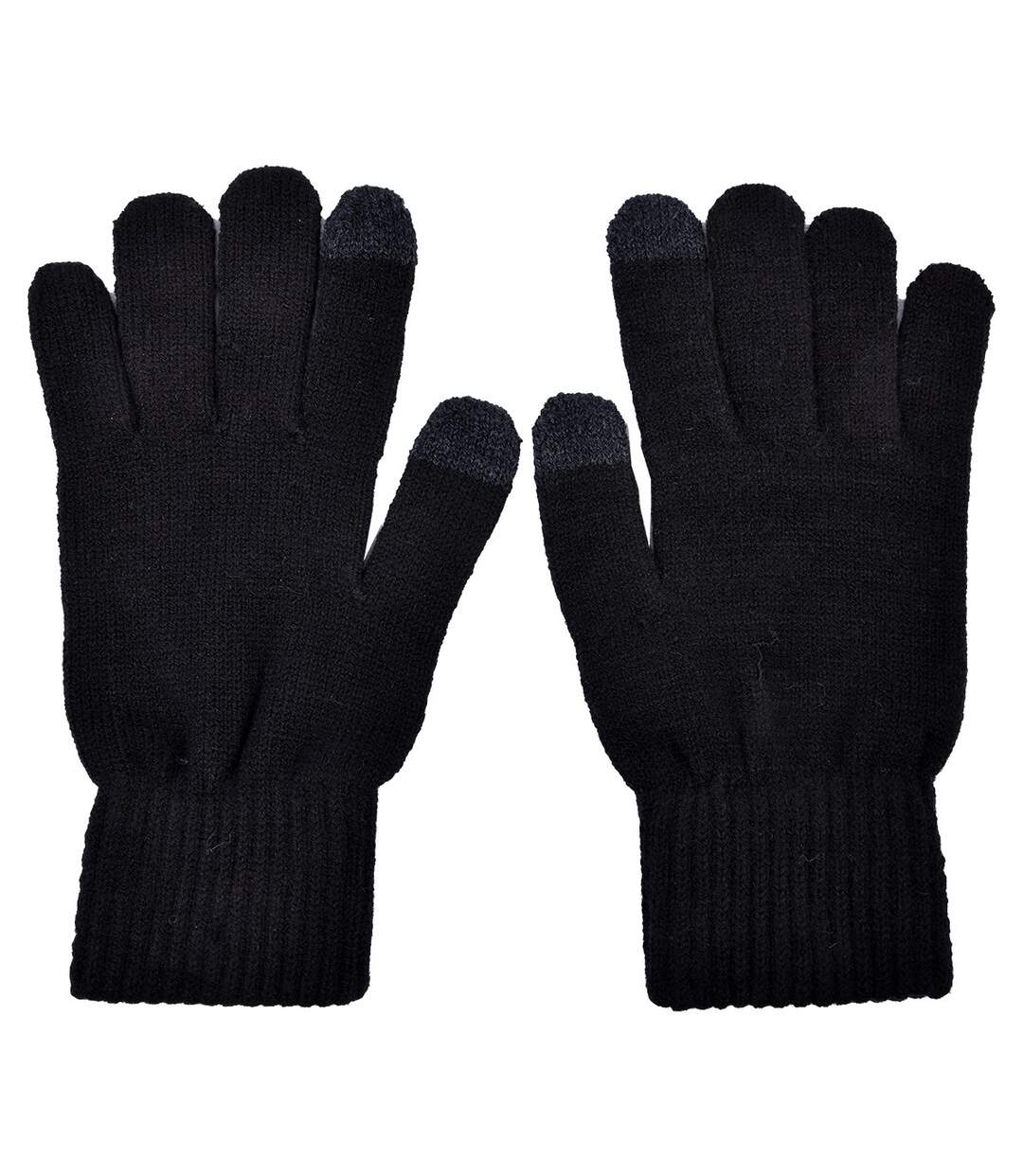 Pack Bonnet Gants Homme OLIVER GRANT PACK 2312 NOIR-3