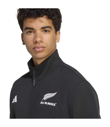 Mens Anthem New Zealand All Blacks Track Jacket Black Adidas