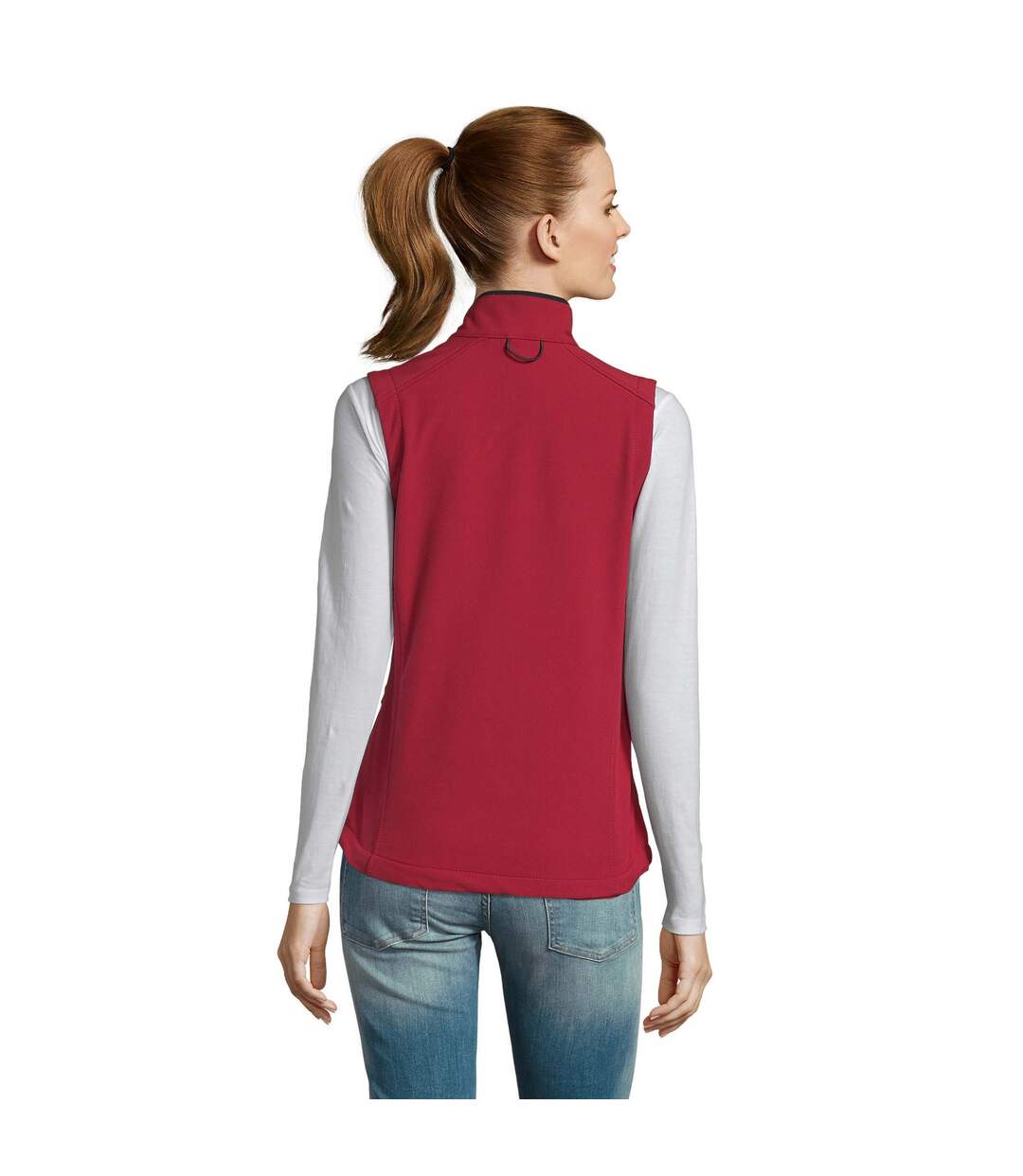 Veste Sans Manches Rallye Femme Rouge SOLS-2