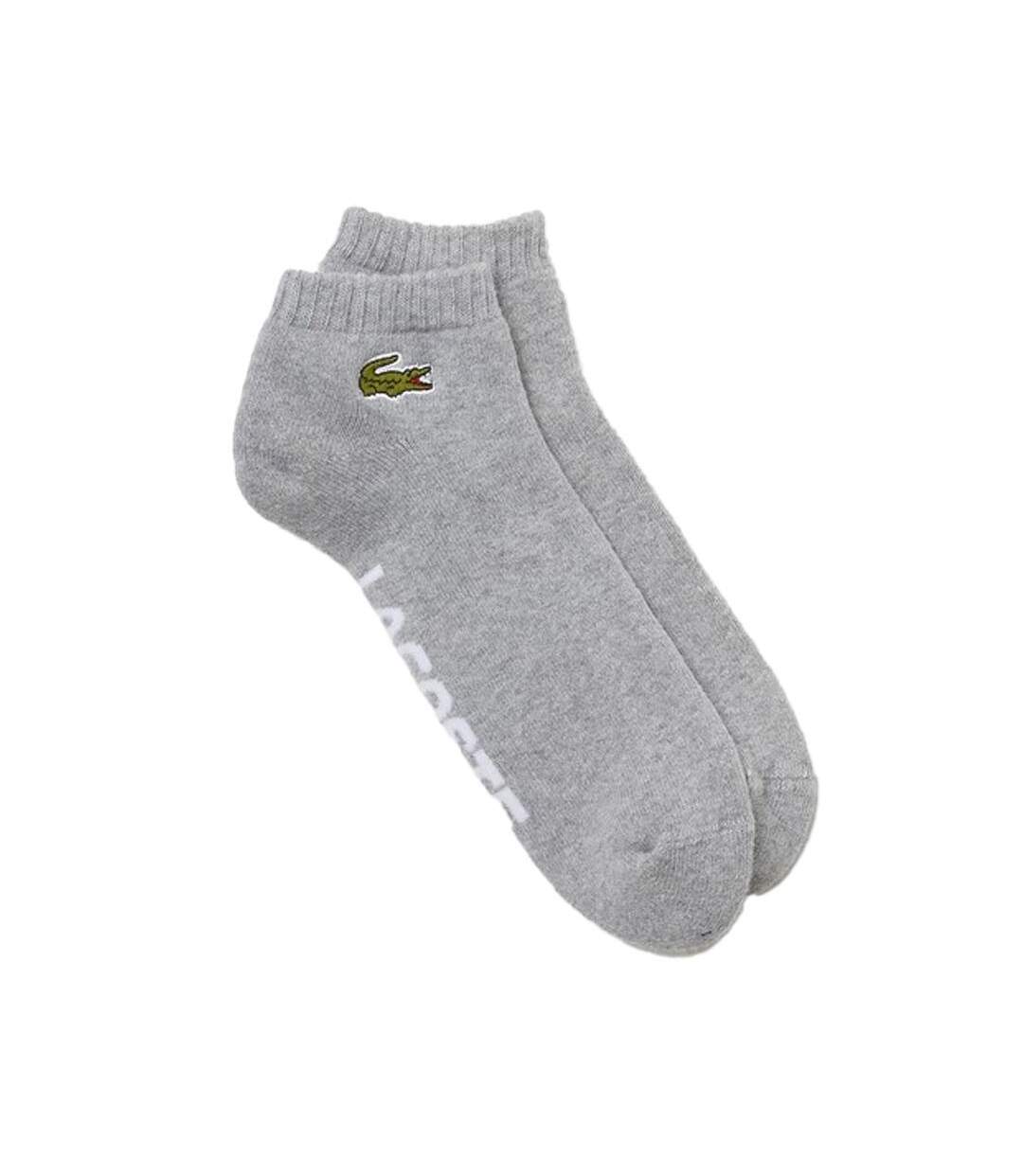 x1 paire de chaussettes grises mixte lacoste ra4184 - 39/42-1