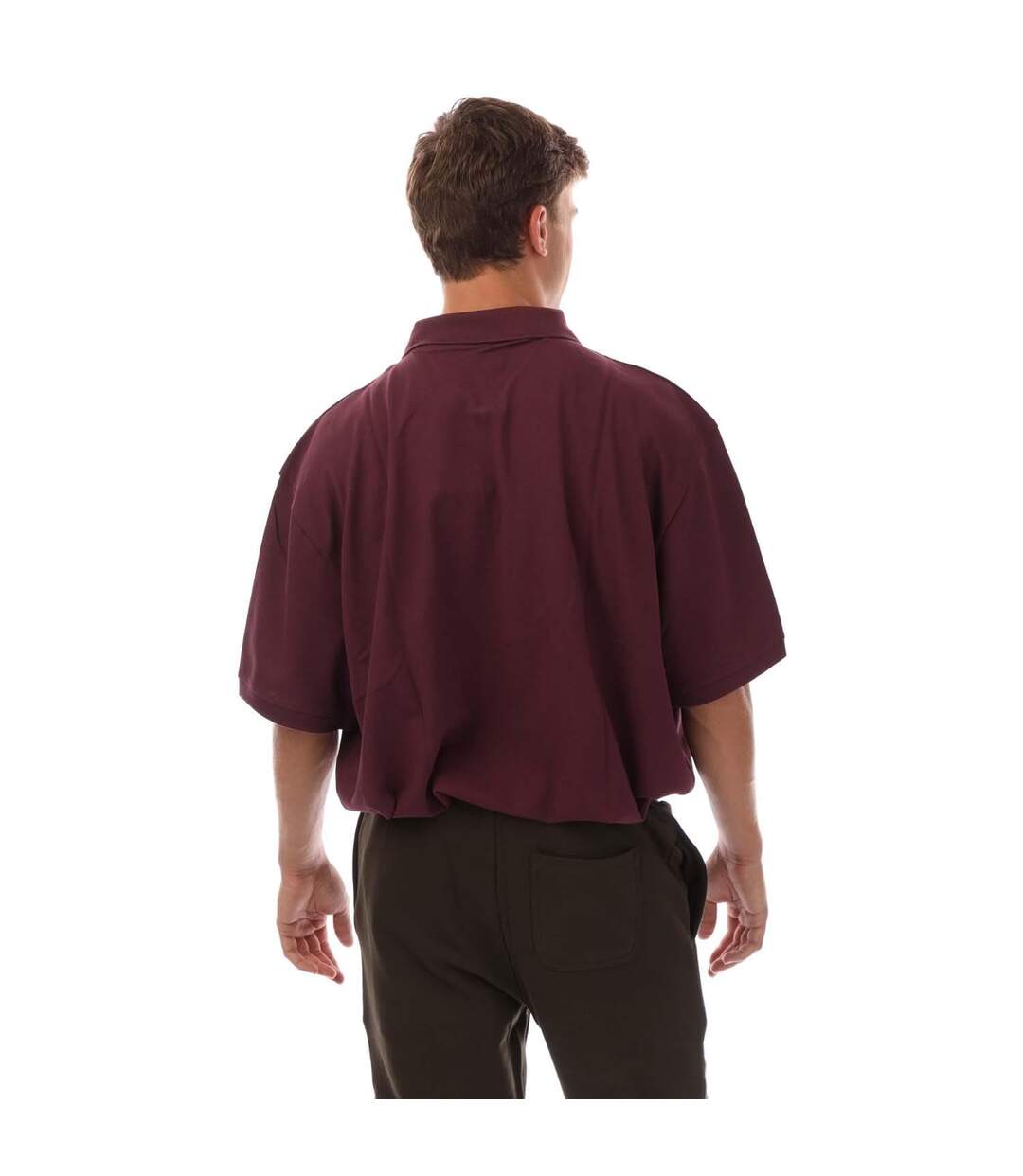 Polo Uni Homme Violet Foncé Lyle & Scott-3