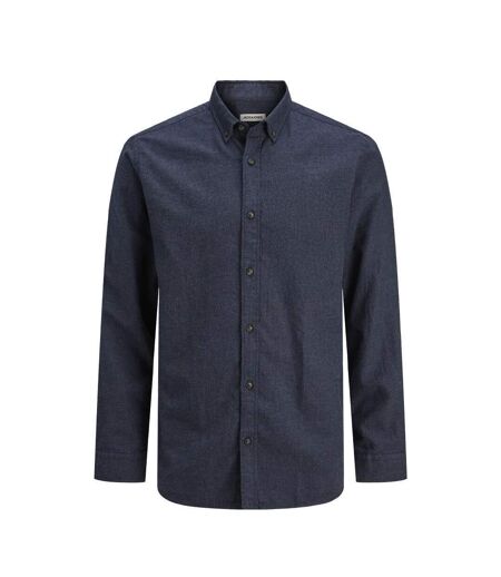 Chemise marine homme jack & jones classic melange