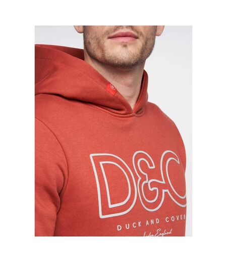 Duck and Cover - Sweat à capuche ICARUSA - Homme (Rouge) - UTBG371