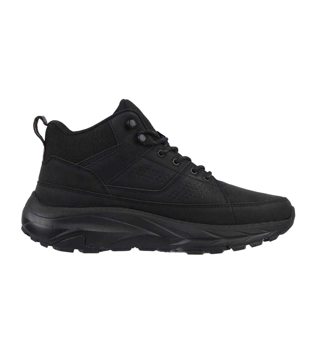 Chaussures Montantes De Randonnée Hiker Homme Noir Firetrap-1