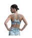 Womens/ladies Zenvy Sports Bra Smokey Blue Nike-3