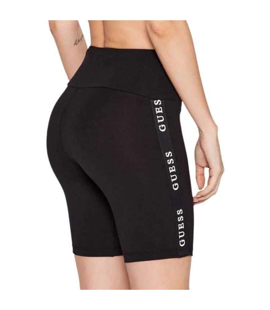 Short Motif/style Logo Latéral Femme Noir Guess-2