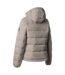 Womens/ladies Rollins Hooded Jacket Sand Trespass-2