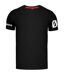 T-shirt Tsh02 Homme Noir Ozoshi-1