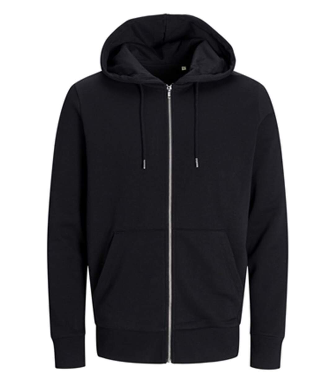 Sweat zippé à capuche - JACK&JONES - Unisexe - JJ3907 - noir-1