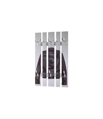 Patère Murale Déco Blouson 100cm Gris