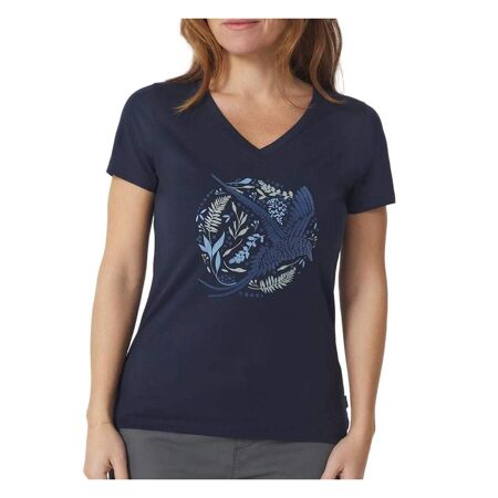 T-shirt Marine Femme TBS Reflet - L