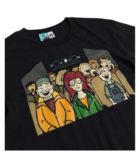 T-shirt Opening Title Sequence Adulte Noir Daria