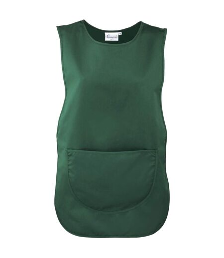 Premier Ladies/Womens Pocket Tabard / Workwear (Bottle) (UTRW1078)