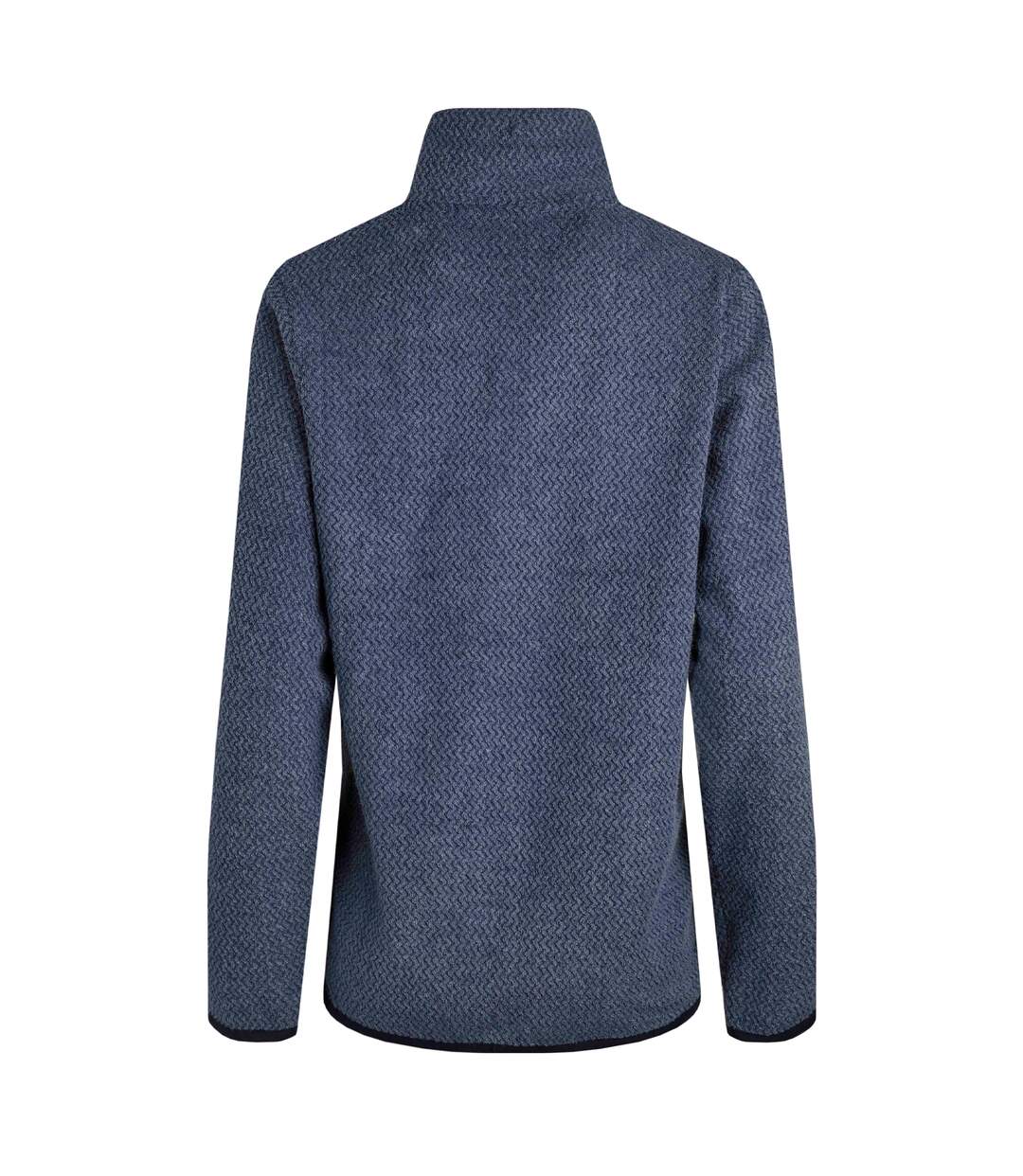 Womens/ladies odina zig zag fleece dark blue Weird Fish-2