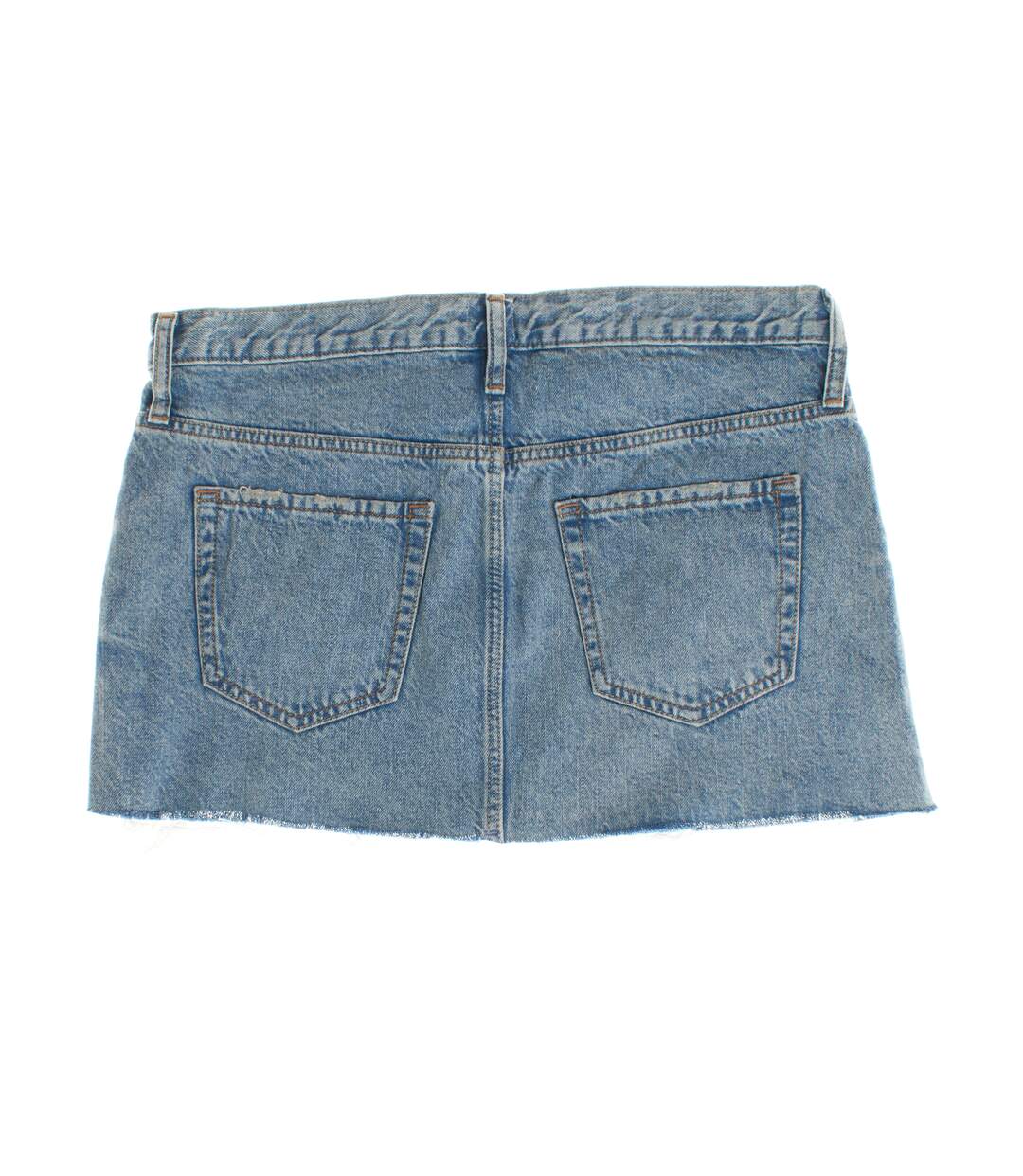 Low rise denim skirt 601178 women-4