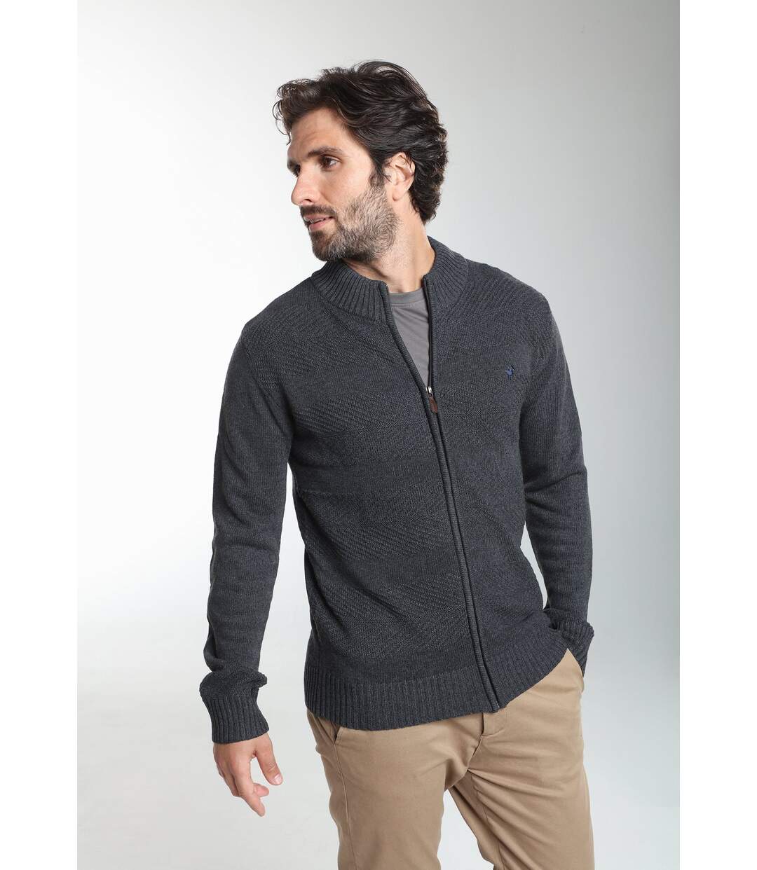 Gilet manches longues coton LYAN-4
