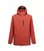 Veste Imperméable Et Isolante À Capuche Ajustable Motif/style Uni Baylon Homme Orange Rouge Regatta-2