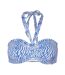 Haut de maillot de bain bleu femme o'neill retro-2