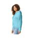 Unisex softstyle midweight hoodie sky blue Gildan-3