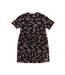Womens/ladies Pirate Smock Dress Black The Goonies-3
